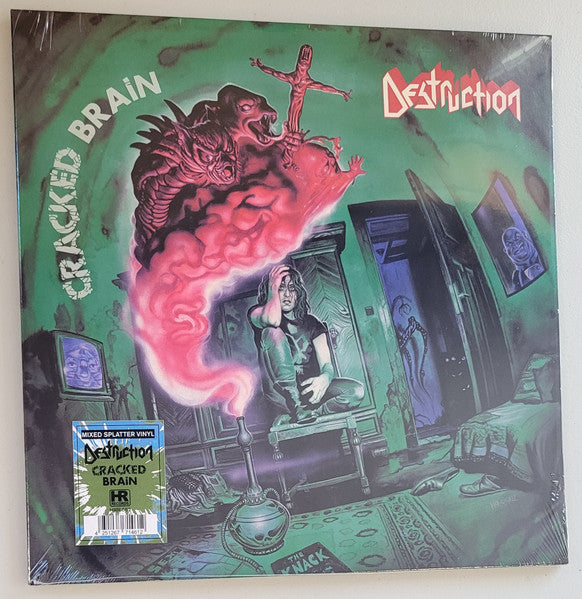 Destruction : Cracked Brain (LP, Album, RE, RP, Oli)