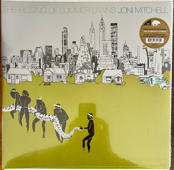 Joni Mitchell : The Hissing Of Summer Lawns (LP, Album, RE, RM, 180)