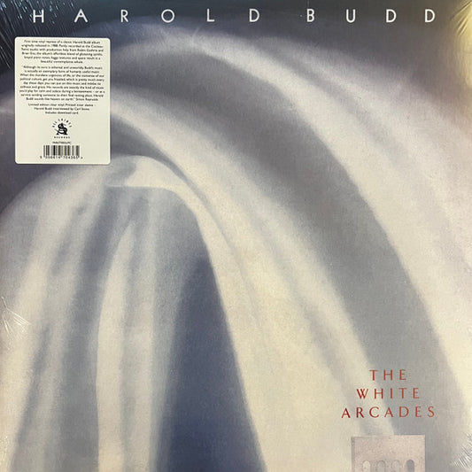 Harold Budd : The White Arcades (LP, Album, Ltd, RE, Cle)