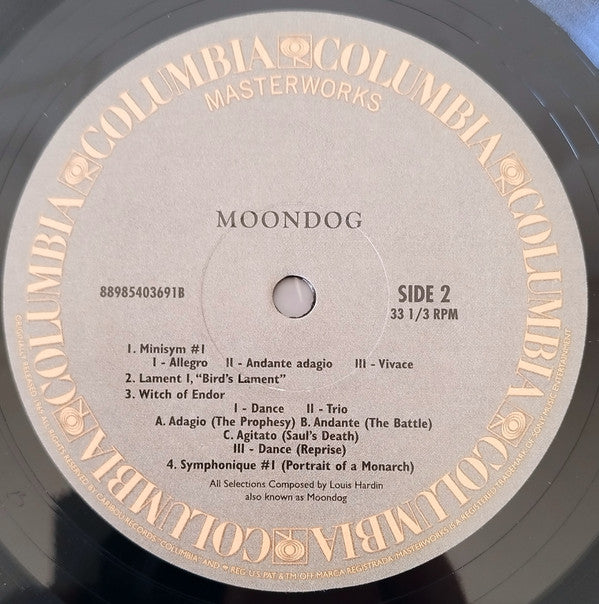 Moondog (2) : Moondog (LP, RE)