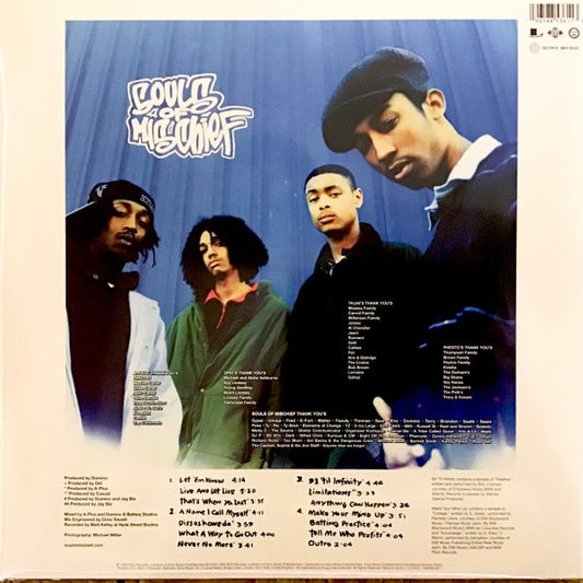 Souls Of Mischief : 93 'Til Infinity (2xLP, Album, RE, RM, Ora)