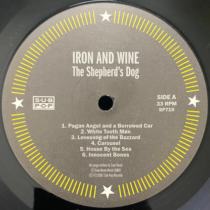 Iron And Wine : The Shepherd's Dog (LP, Album, RE, RP)