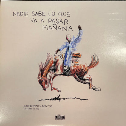 Bad Bunny / Benito* : Nadie Sabe Lo Que Va A Pasar Mañana (2xLP, Met)