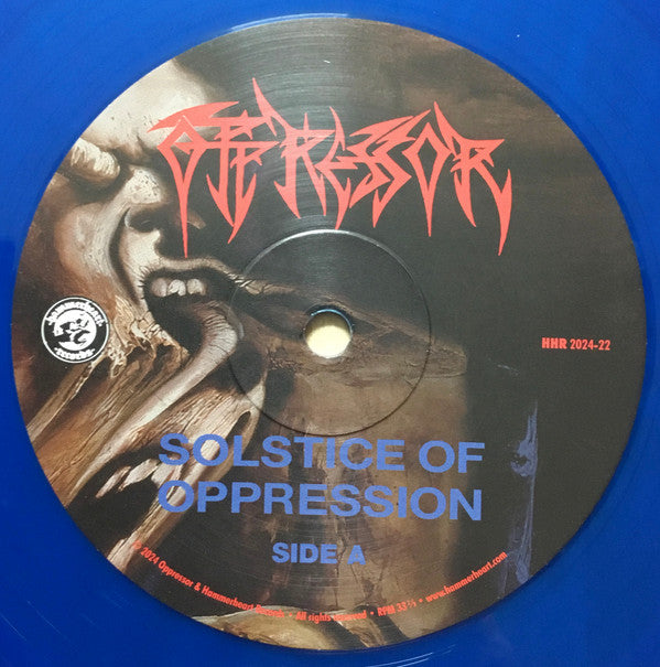 Oppressor : Solstice Of Oppression (LP, Album, Ltd, RE, RM, Blu)