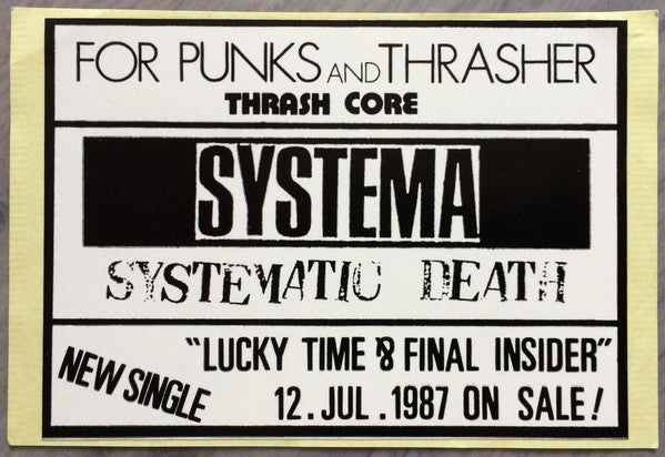 Systematic Death - Final Insider ⋅ Lucky Time! (12