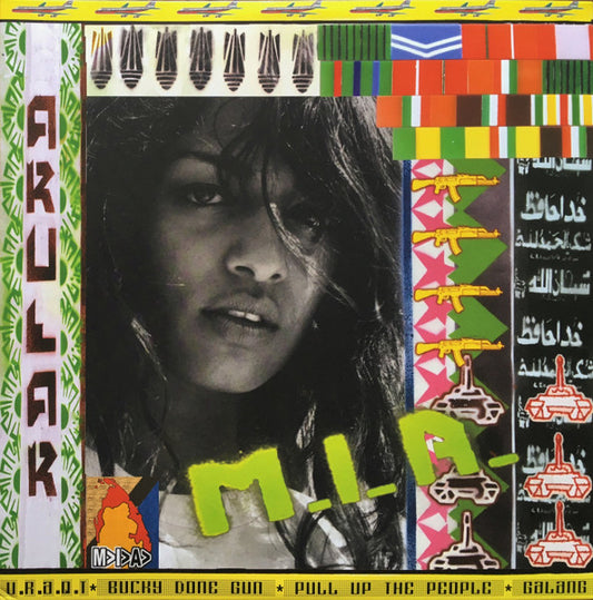 M.I.A. (2) : Arular (2xLP, Album, RE)