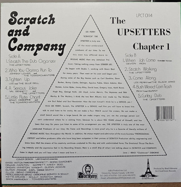 Various : Scratch And Company - Chapter 1 The Upsetters (LP, Comp, RE, Bro)