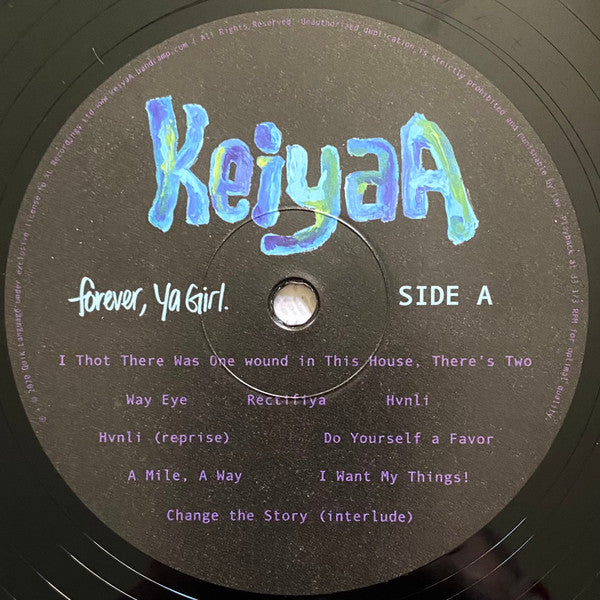 KeiyaA : Forever, Ya Girl (LP)