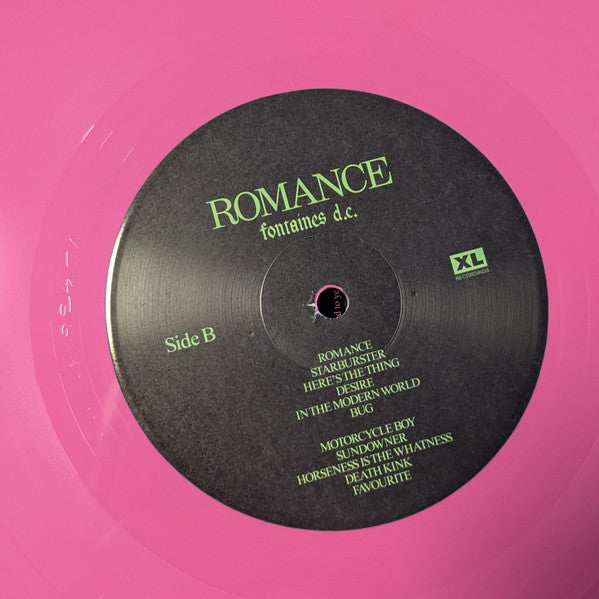 Fontaines D.C. : Romance (LP, Album, Ltd, Pin)