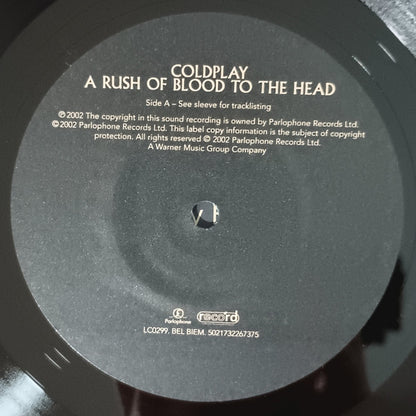 Coldplay : A Rush Of Blood To The Head (LP, Album, RE, 140)