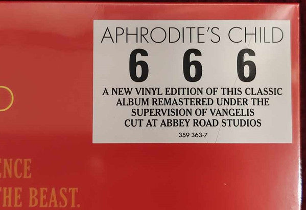 Aphrodite's Child : 666 (The Apocalypse Of John 13/18)  (2xLP, Album, RE, RM)