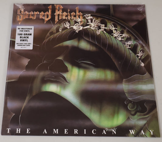 Sacred Reich : The American Way (LP, Album, RE, RM, RP)