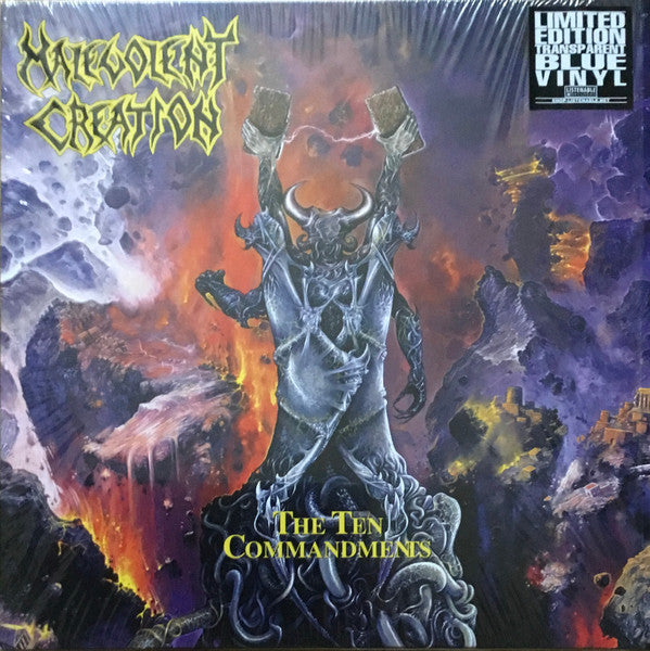 Malevolent Creation : The Ten Commandments (LP, Album, Ltd, RE, Blu)