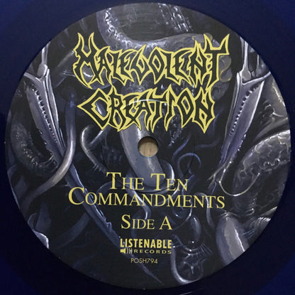 Malevolent Creation : The Ten Commandments (LP, Album, Ltd, RE, Blu)