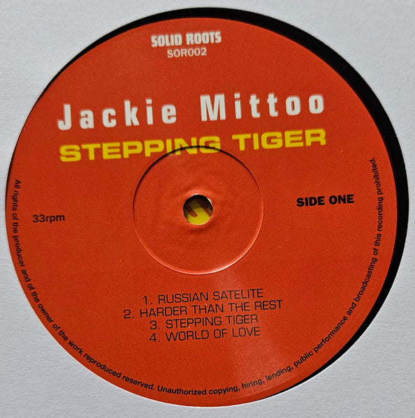 Jackie Mittoo : Stepping Tiger (LP, Album)