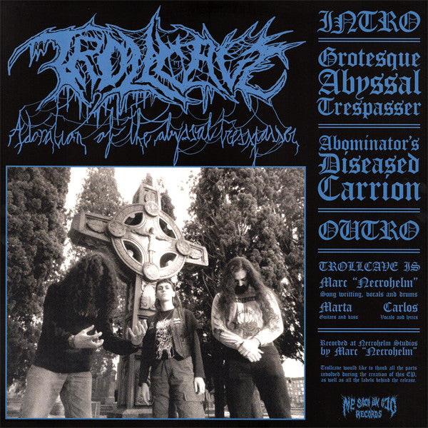 Trollcave : Adoration Of The Abyssal Trespasser (12", MiniAlbum, Cle)