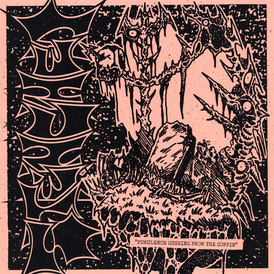 Stenched : Purulence Gushing From The Coffin (LP, Album)