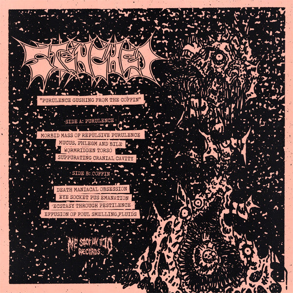 Stenched : Purulence Gushing From The Coffin (LP, Album)