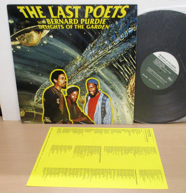 The Last Poets With Bernard Purdie : Delights Of The Garden (LP, Album, RE)