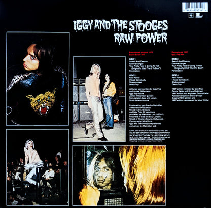 Iggy And The Stooges* : Raw Power (LP, Album, RE, RM + LP, Album, RE, RM + RSD, Gat)