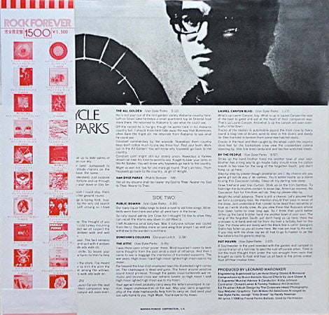 Van Dyke Parks : Song Cycle (LP, Album, Ltd, RE)