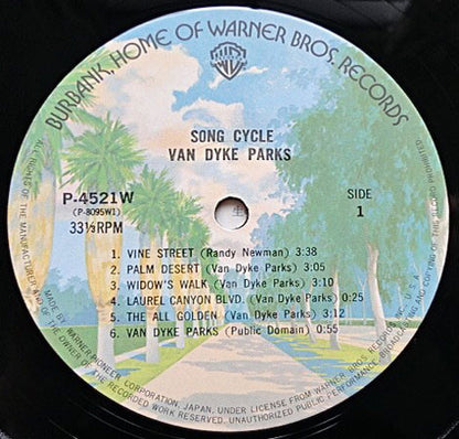 Van Dyke Parks : Song Cycle (LP, Album, Ltd, RE)