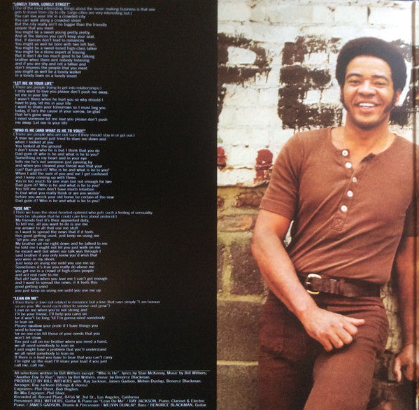 Bill Withers : Still Bill (LP, Album, RE, RM, 180)