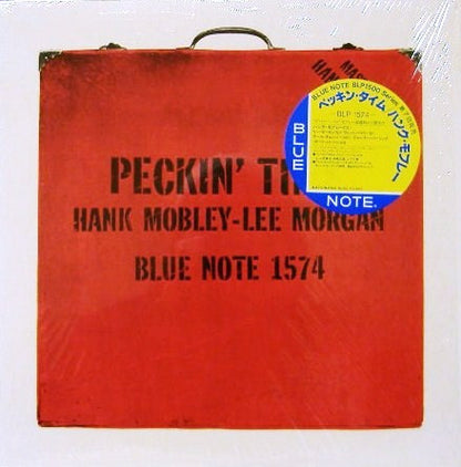 Hank Mobley - Lee Morgan : Peckin' Time (LP, Album, Mono, RE)