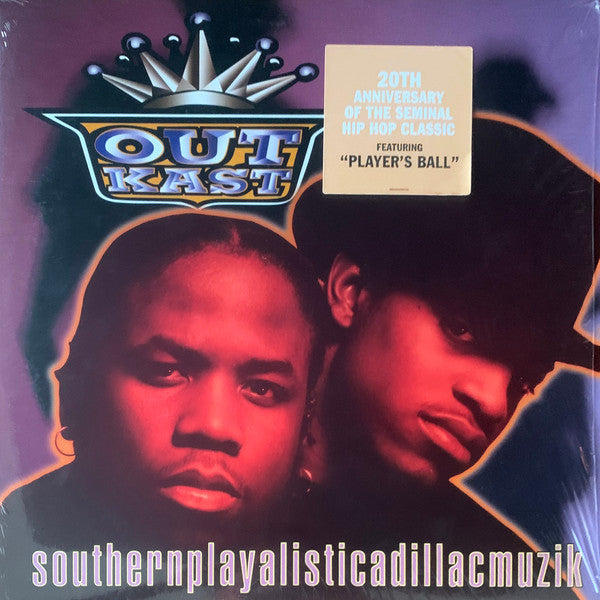 OutKast : Southernplayalisticadillacmuzik (LP, Album, RE)