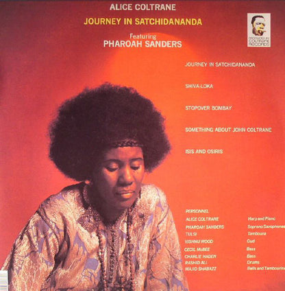 Alice Coltrane Featuring Pharoah Sanders : Journey In Satchidananda (LP, Album, RE, 180)