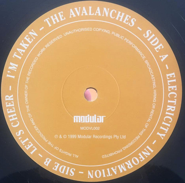 The Avalanches : Electricity EP (12", Single, Ltd)