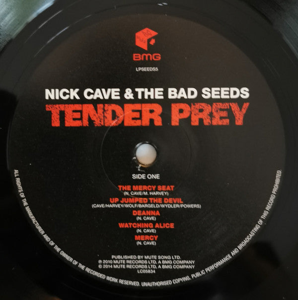 Nick Cave And The Bad Seeds* : Tender Prey (LP, Album, RE)