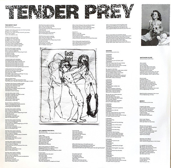 Nick Cave And The Bad Seeds* : Tender Prey (LP, Album, RE)