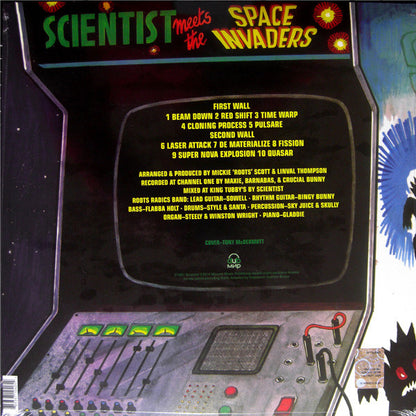 Scientist : Scientist Meets The Space Invaders  (LP, Album, RE)