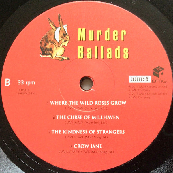 Nick Cave And The Bad Seeds* : Murder Ballads (LP + LP, S/Sided + Album, RE, RM, 180)