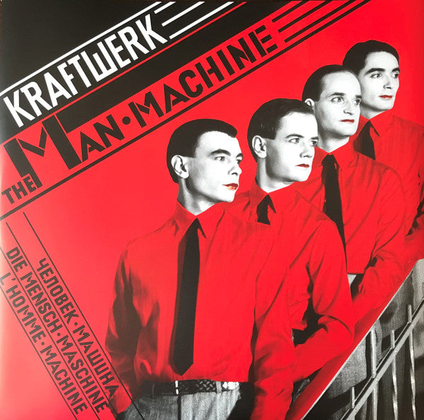 Kraftwerk : The Man•Machine (LP, Album, RE, RM, RP, 180)