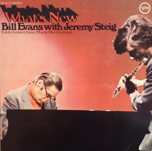 Bill Evans With Jeremy Steig : What's New (LP)