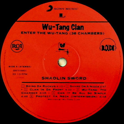 Wu-Tang Clan : Enter The Wu-Tang (36 Chambers) (LP, Album, RE, 180)