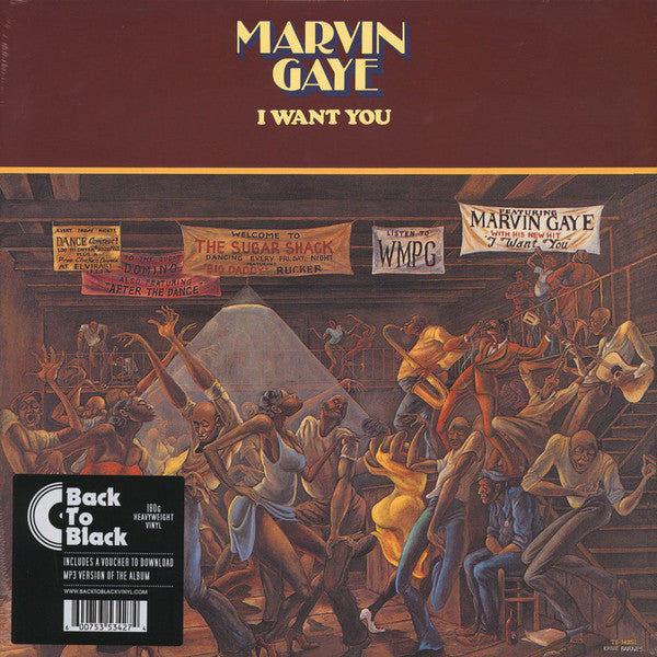 Marvin Gaye : I Want You (LP, Album, RE, 180)