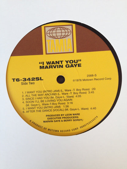 Marvin Gaye : I Want You (LP, Album, RE, 180)