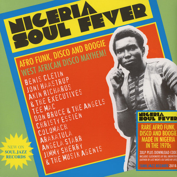 Various : Nigeria Soul Fever (Afro Funk, Disco And Boogie: West African Disco Mayhem!) (3xLP, Comp)