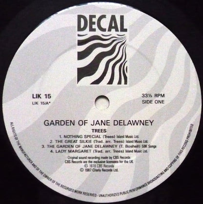 Trees (3) : The Garden Of Jane Delawney (LP, Album, RE)