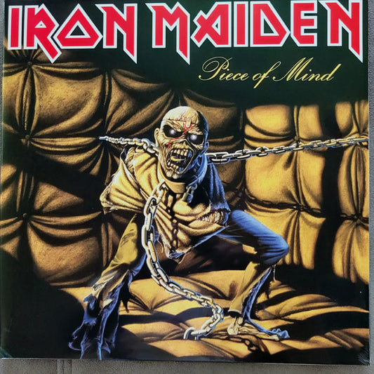 Iron Maiden - Piece Of Mind (LP, Album, RE, RM)