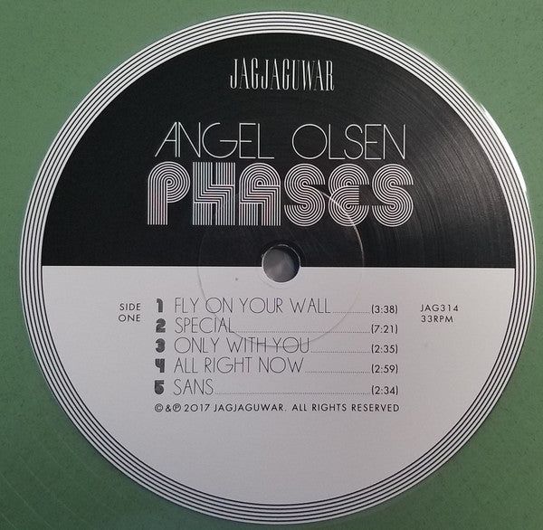 Angel Olsen : Phases (LP, Comp, Ltd, Oli)