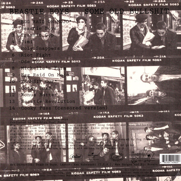 Beastie Boys : Some Old Bullshit (LP, Comp, RE, 180)