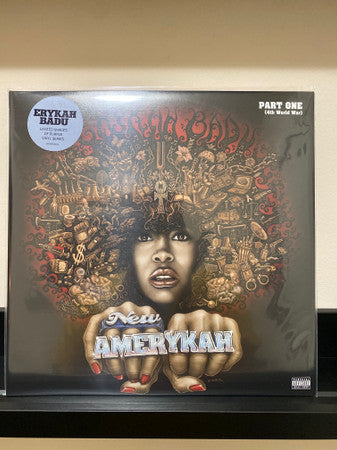 Erykah Badu : New Amerykah: Part One (4th World War) (2xLP, Album, RE, Pur)