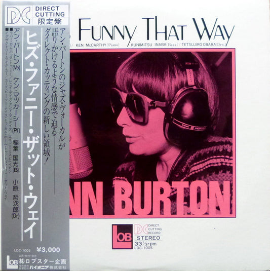 Ann Burton : He's Funny That Way (LP, Album, Ltd)