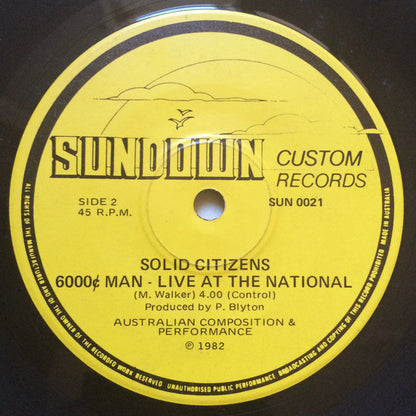 Solid Citizens : You're Not Alone (7")